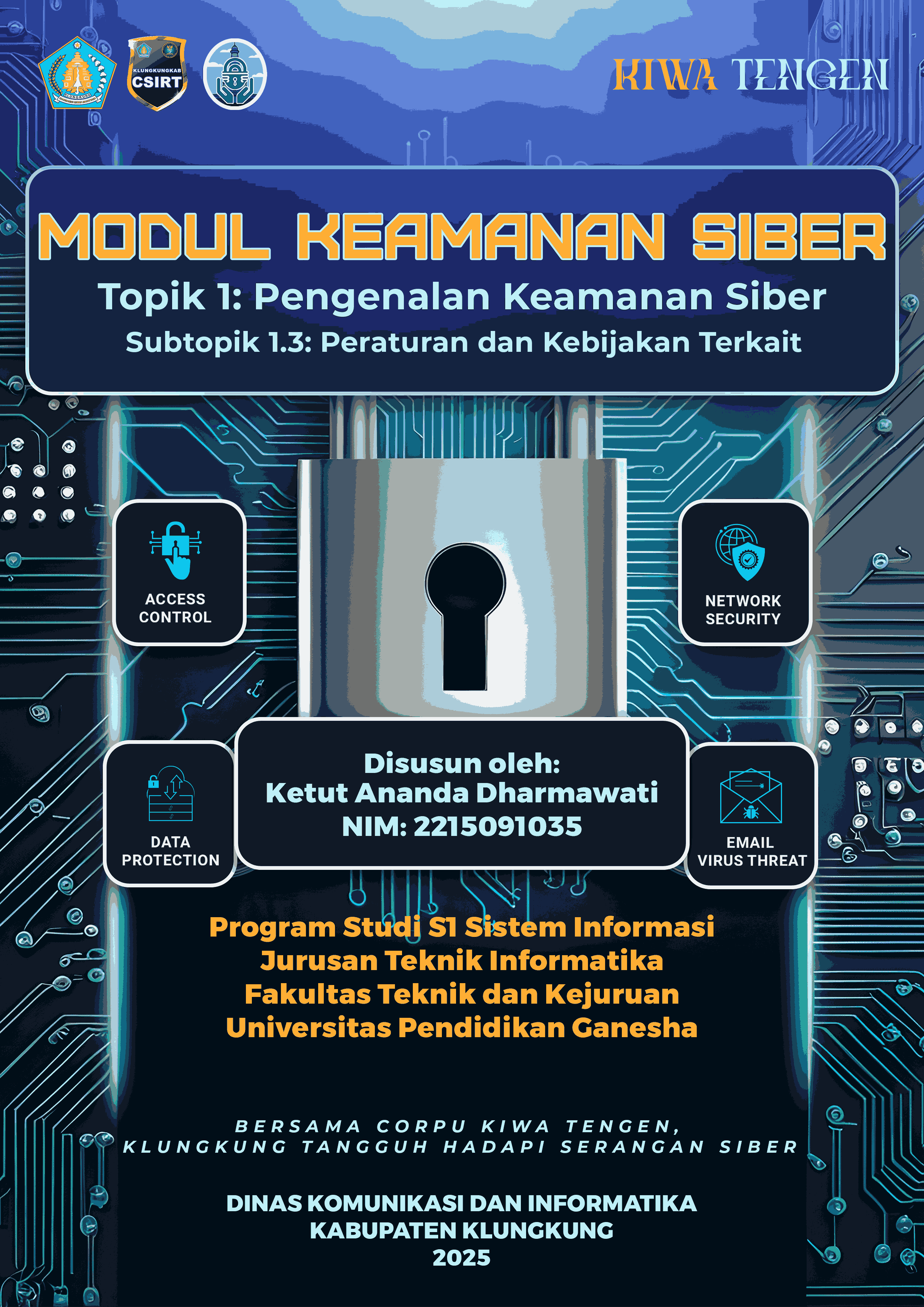 Sub Topik 1.3 : Peraturan & Kebijakan Terkait
